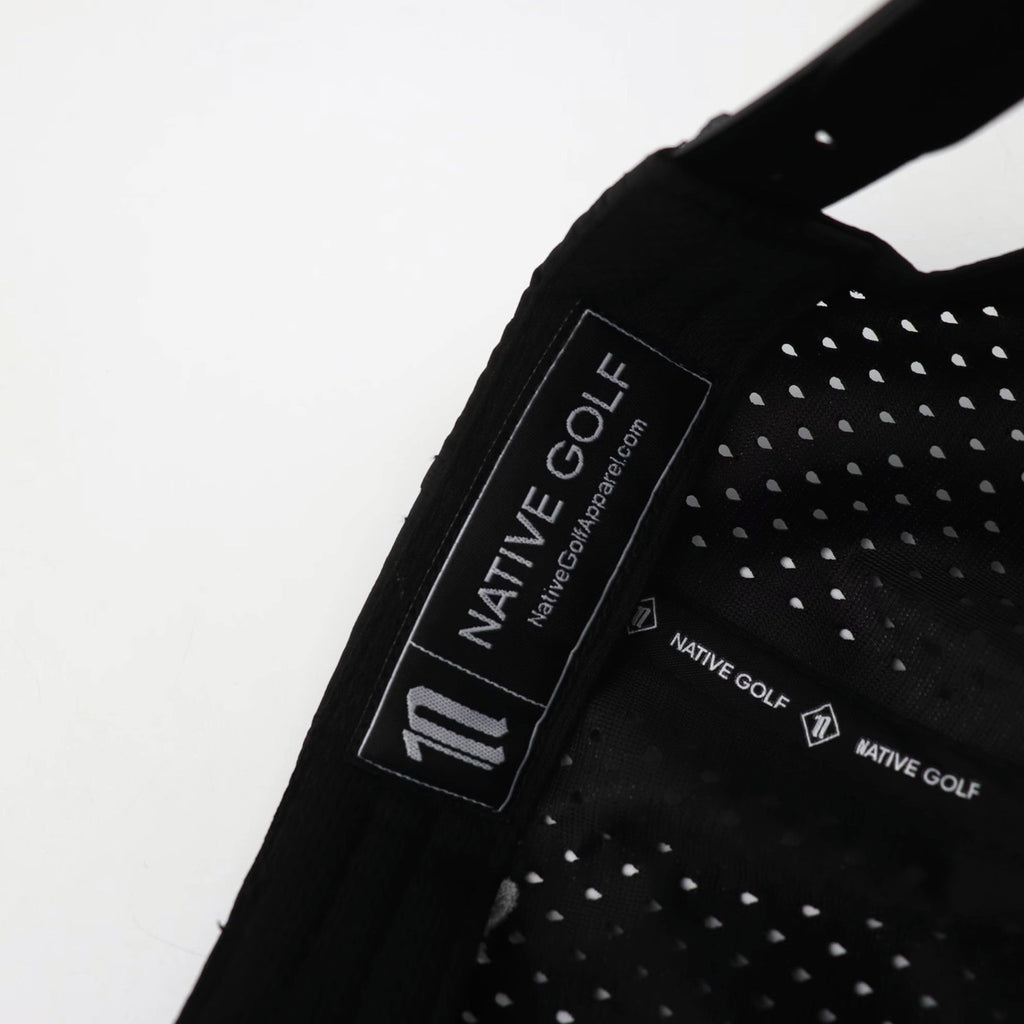 The OG- Black hat, inside NATIVE GOLF label