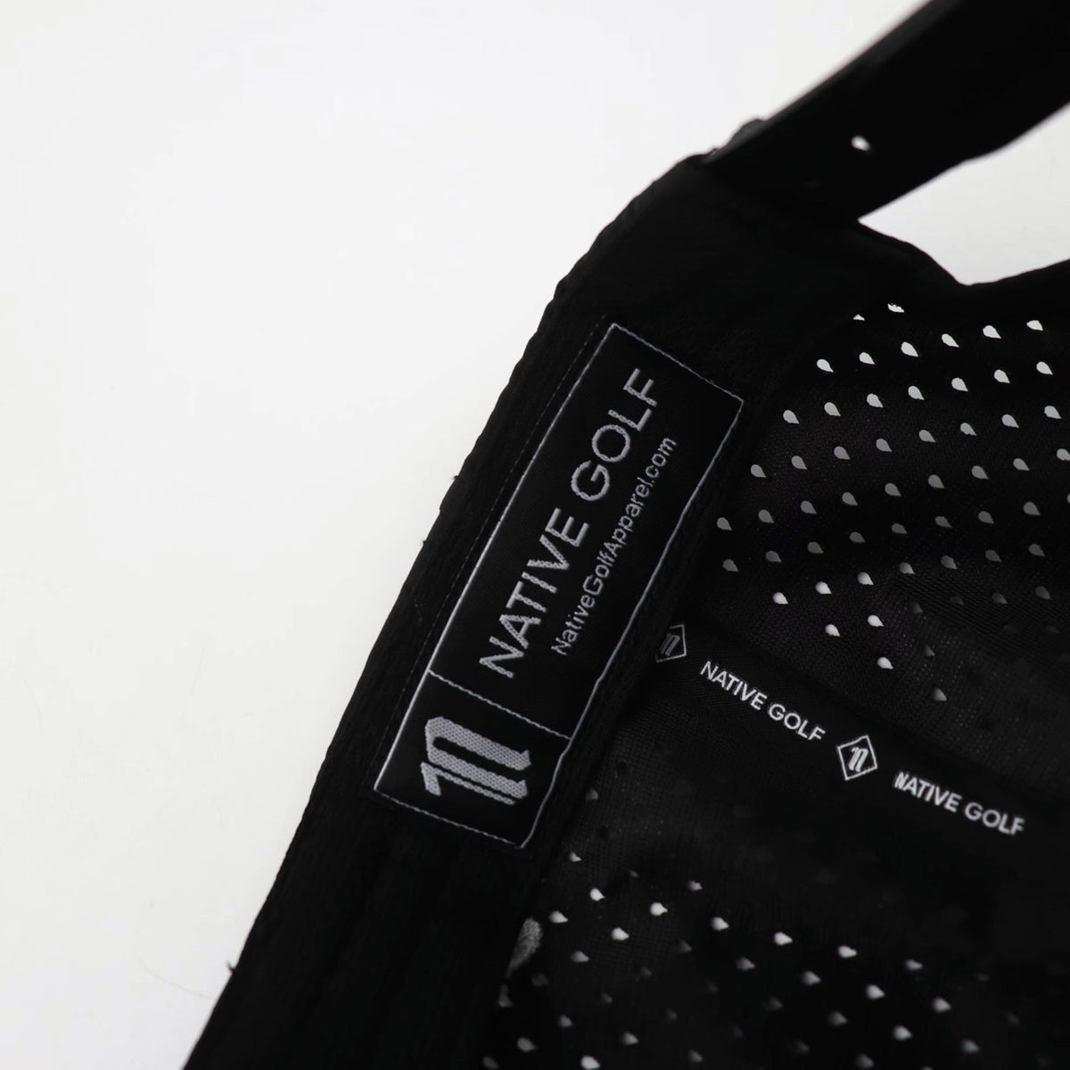 The OG- Black hat, inside NATIVE GOLF label